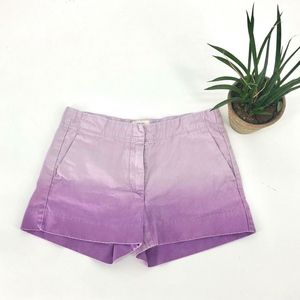 Crewcut Girls Shorts Size 12 Gradient Purple Adjus